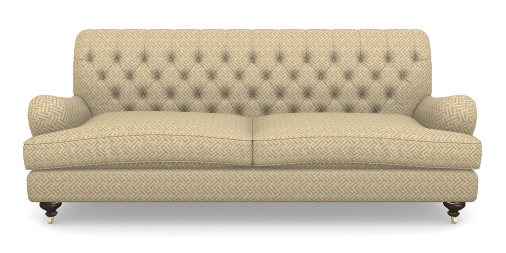 Product photograph of Chiddingfold 4 Seater Sofa In Cloth 18 - Key - Monsoon from Sofas and Stuff Limited