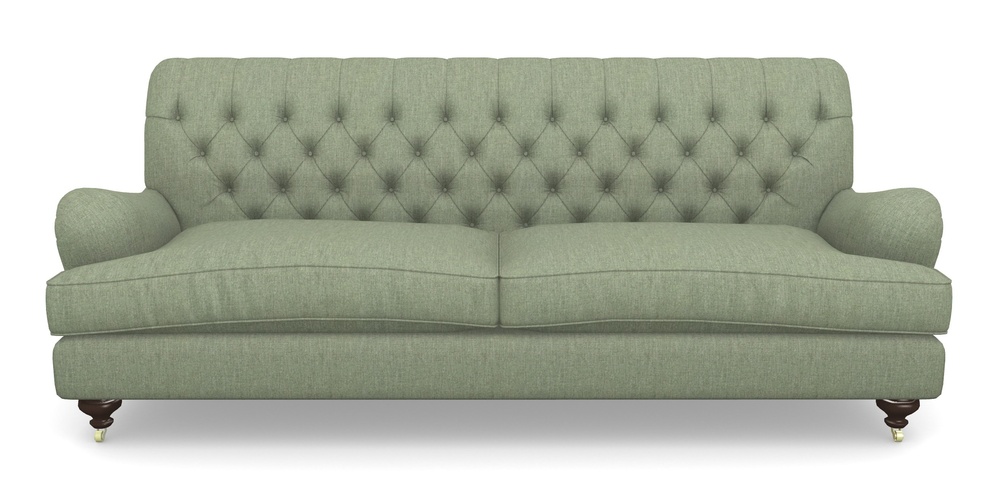 Product photograph of Chiddingfold 4 Seater Sofa In Clever Cotton Mix - Forest from Sofas and Stuff Limited