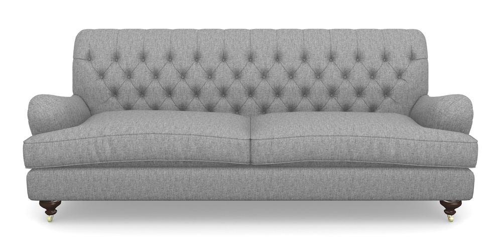 Product photograph of Chiddingfold 4 Seater Sofa In Clever Cotton Mix - Iron from Sofas and Stuff Limited