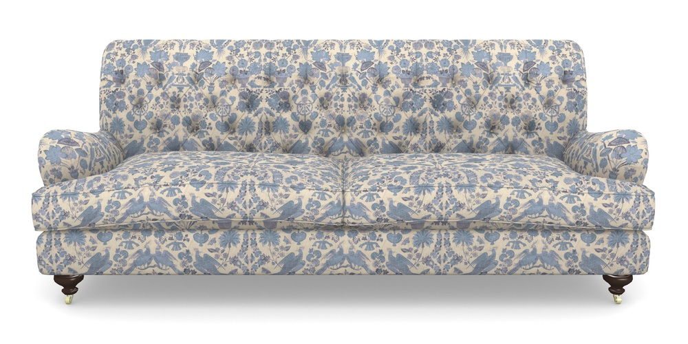 Product photograph of Chiddingfold 4 Seater Sofa In V A Brompton Collection - Coromandel - Morning Blue from Sofas and Stuff Limited