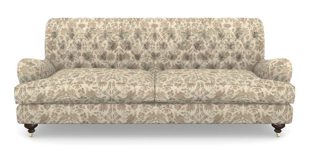 Product photograph of Chiddingfold 4 Seater Sofa In V A Brompton Collection - Coromandel - Assam Tea from Sofas and Stuff Limited