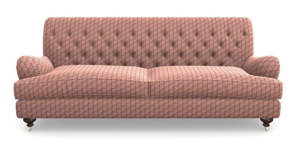 Product photograph of Chiddingfold 4 Seater Sofa In Cloth 21 - Spring Twig - Ginger Snap from Sofas and Stuff Limited