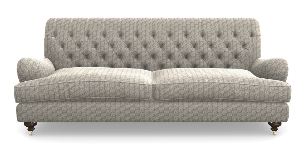 Product photograph of Chiddingfold 4 Seater Sofa In Cloth 21 - Spring Twig - Magnesium from Sofas and Stuff Limited