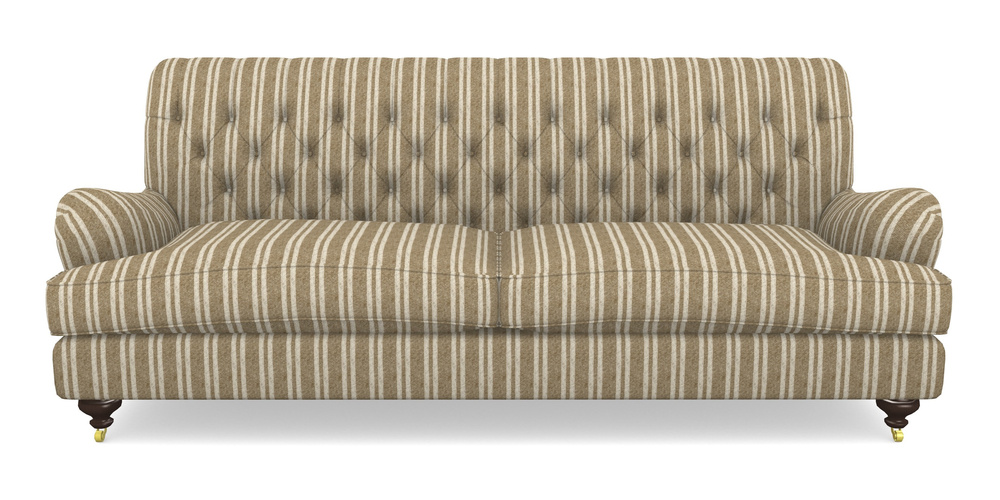 Product photograph of Chiddingfold 4 Seater Sofa In Cloth 22 - Barcode - Fallen Leaf from Sofas and Stuff Limited