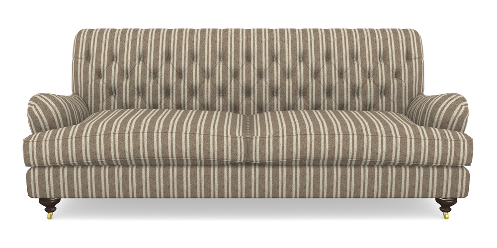 Product photograph of Chiddingfold 4 Seater Sofa In Cloth 22 - Barcode - Peat from Sofas and Stuff Limited