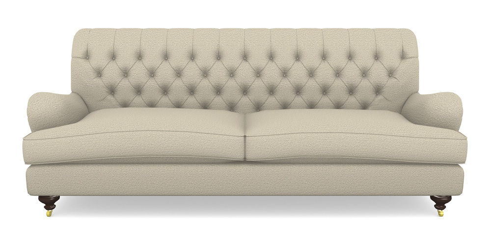 Product photograph of Chiddingfold 4 Seater Sofa In Cloth 20 - Design 6 - Natural Linen from Sofas and Stuff Limited