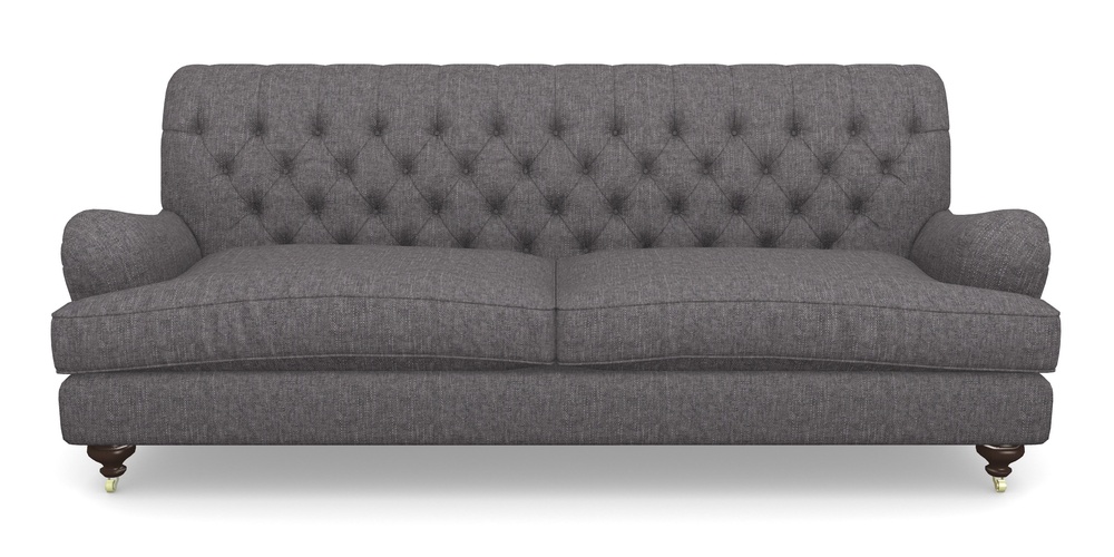 Product photograph of Chiddingfold 4 Seater Sofa In Easy Clean Plain - Ash from Sofas and Stuff Limited