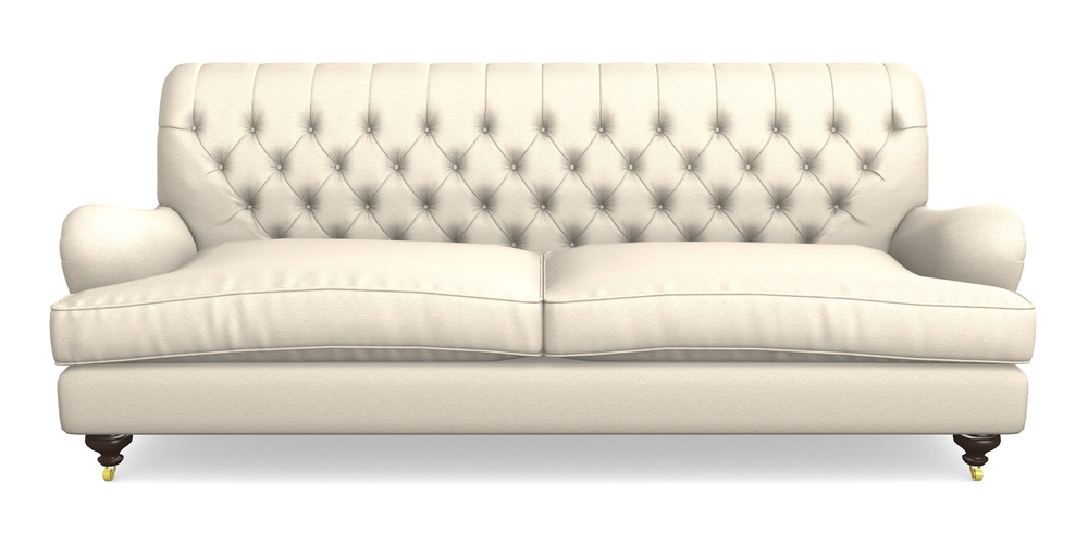 Product photograph of Chiddingfold 4 Seater Sofa In Eco Washable Cotton - Eggshell from Sofas and Stuff Limited