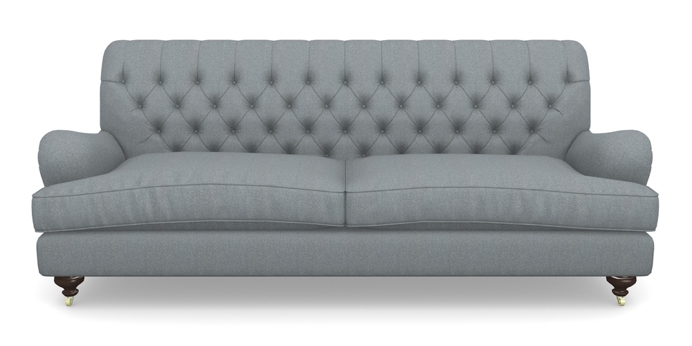 Product photograph of Chiddingfold 4 Seater Sofa In Eco Washable Cotton - Pebble from Sofas and Stuff Limited