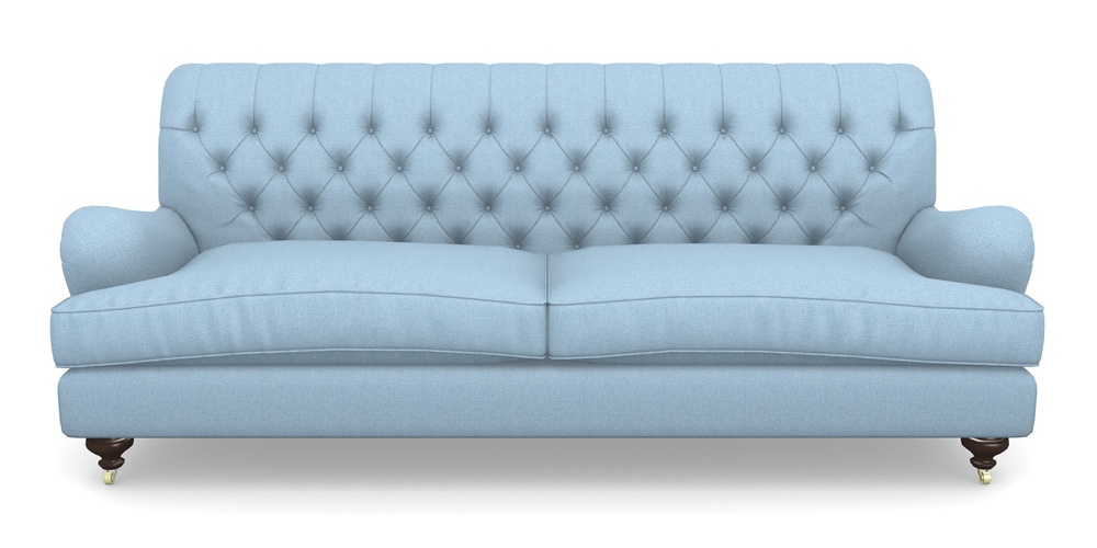 Product photograph of Chiddingfold 4 Seater Sofa In Eco Washable Cotton - Sky from Sofas and Stuff Limited