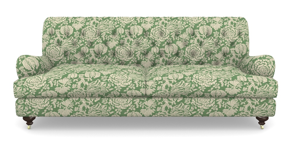 Product photograph of Chiddingfold 4 Seater Sofa In V A Brompton Collection - Flowering Kale - Basil from Sofas and Stuff Limited