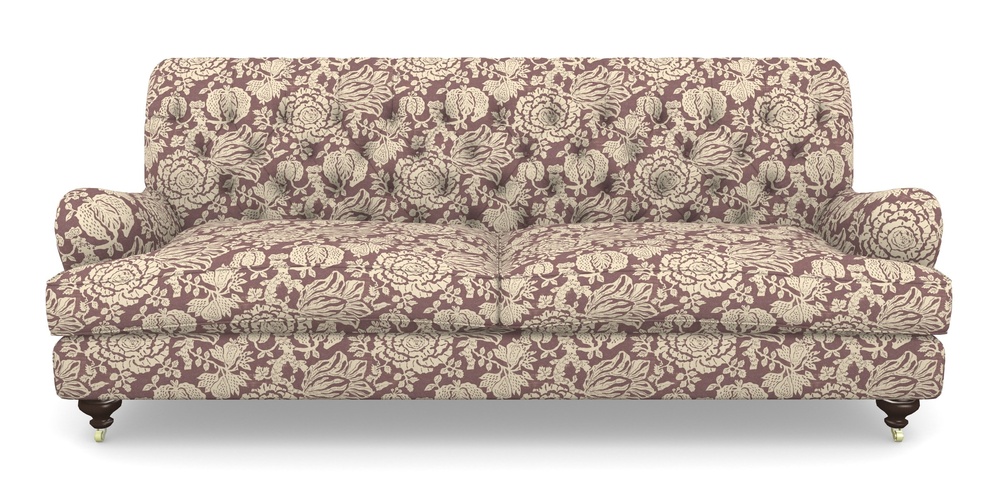 Product photograph of Chiddingfold 4 Seater Sofa In V A Brompton Collection - Flowering Kale - Cacao from Sofas and Stuff Limited