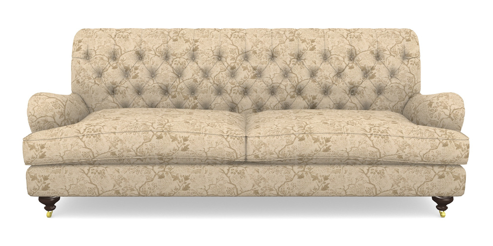 Product photograph of Chiddingfold 4 Seater Sofa In Rhs Collection - Gertrude Jekyll Linen Cotton Blend - Sand from Sofas and Stuff Limited