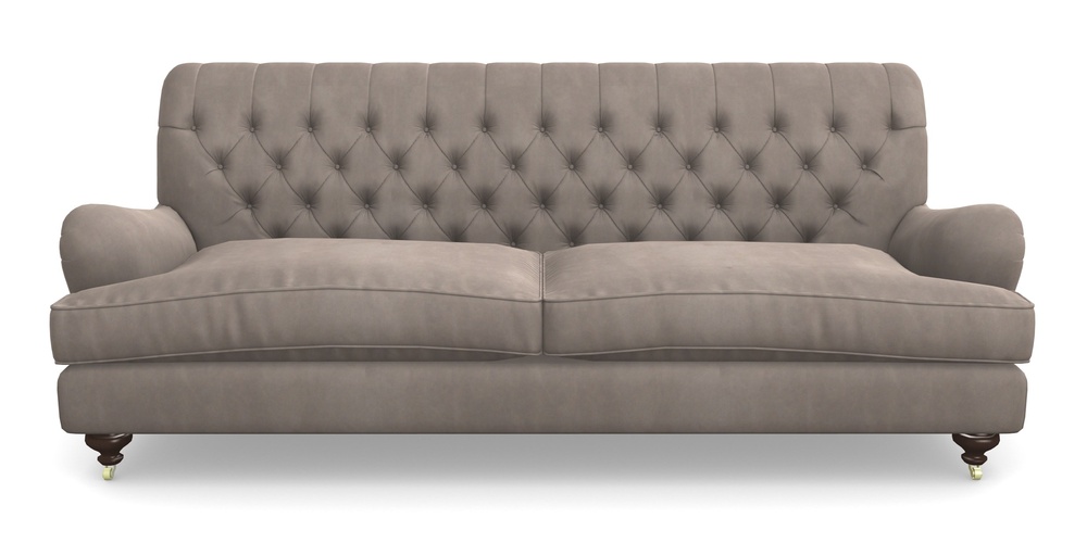 Product photograph of Chiddingfold 4 Seater Sofa In House Clever Velvet - Cocoa from Sofas and Stuff Limited