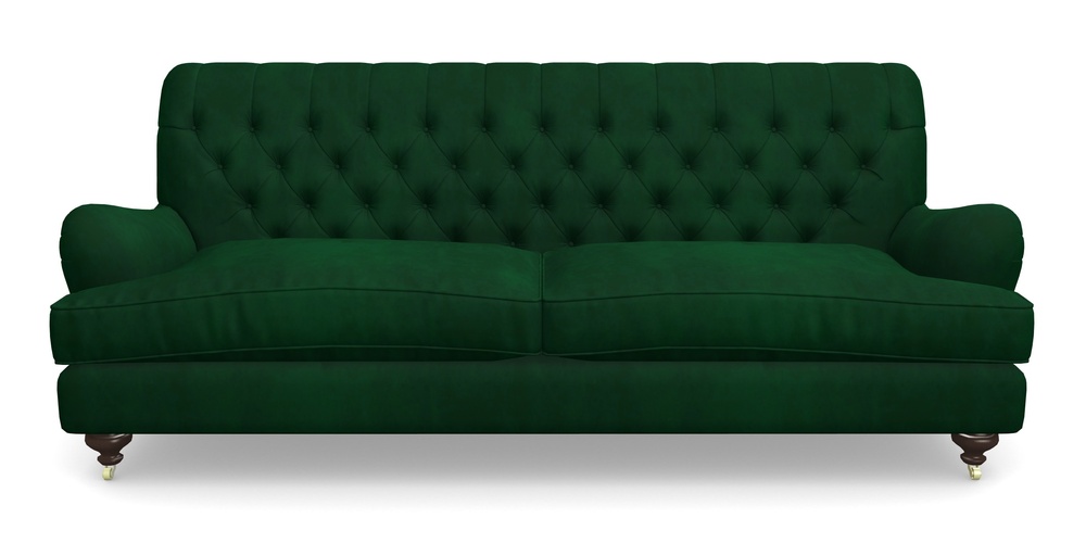 Product photograph of Chiddingfold 4 Seater Sofa In House Clever Velvet - Fern from Sofas and Stuff Limited