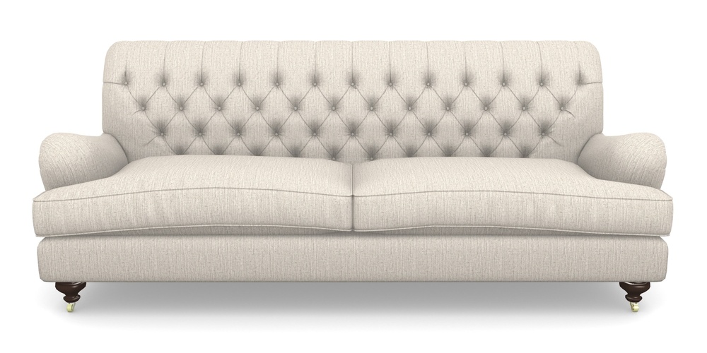 Product photograph of Chiddingfold 4 Seater Sofa In Herringbone - Natural from Sofas and Stuff Limited