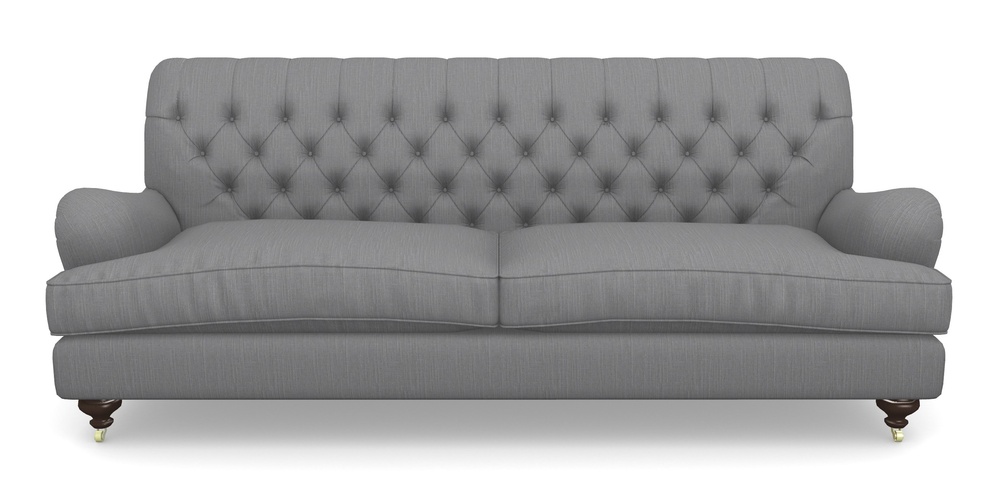 Product photograph of Chiddingfold 4 Seater Sofa In Herringbone - Thunder from Sofas and Stuff Limited