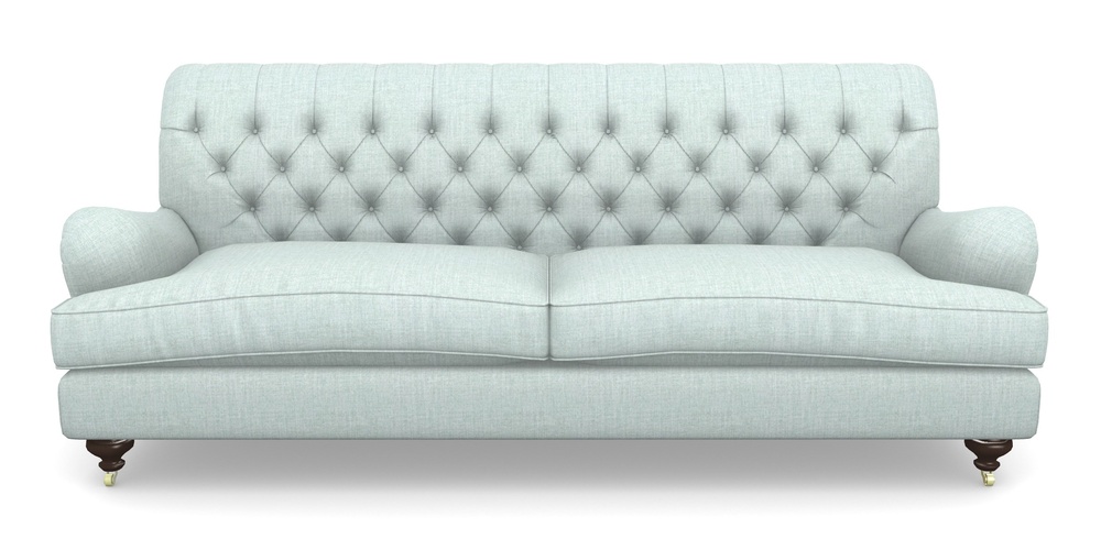Product photograph of Chiddingfold 4 Seater Sofa In House Plain - Aqua from Sofas and Stuff Limited