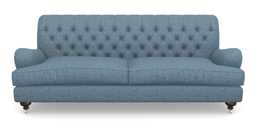 Product photograph of Chiddingfold 4 Seater Sofa In House Plain - Cobalt from Sofas and Stuff Limited