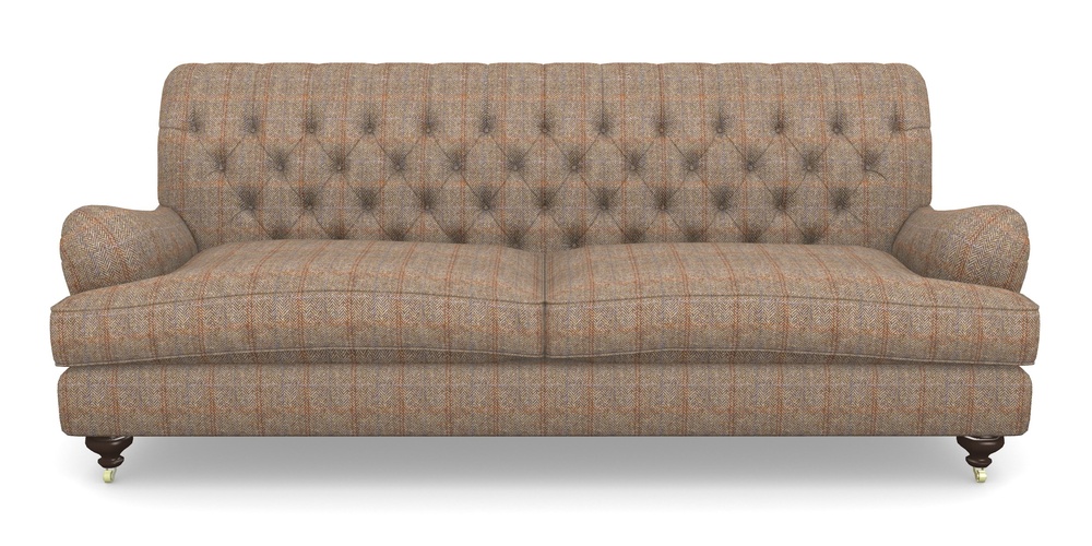 Product photograph of Chiddingfold 4 Seater Sofa In Harris Tweed House - Harris Tweed House Bracken Herringbone from Sofas and Stuff Limited