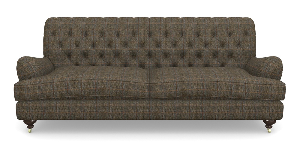 Product photograph of Chiddingfold 4 Seater Sofa In Harris Tweed House - Harris Tweed House Blue from Sofas and Stuff Limited