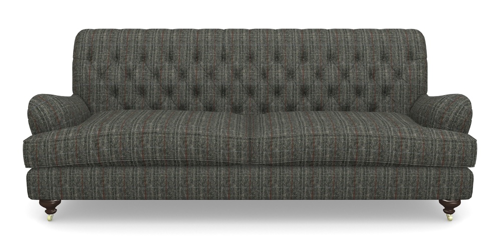 Product photograph of Chiddingfold 4 Seater Sofa In Harris Tweed House - Harris Tweed House Grey from Sofas and Stuff Limited