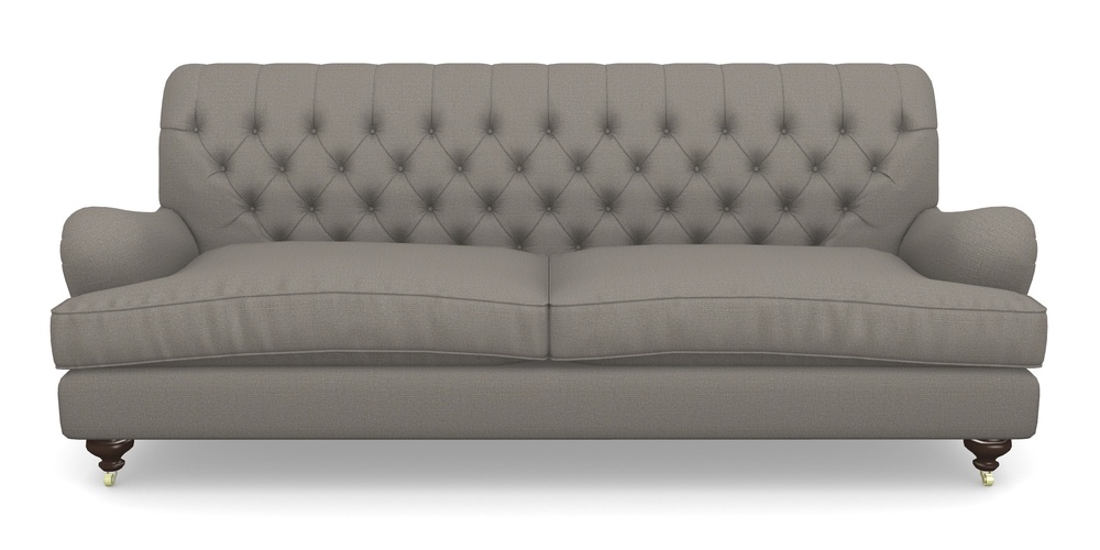 Product photograph of Chiddingfold 4 Seater Sofa In Plain Linen Cotton - Purple Haze from Sofas and Stuff Limited