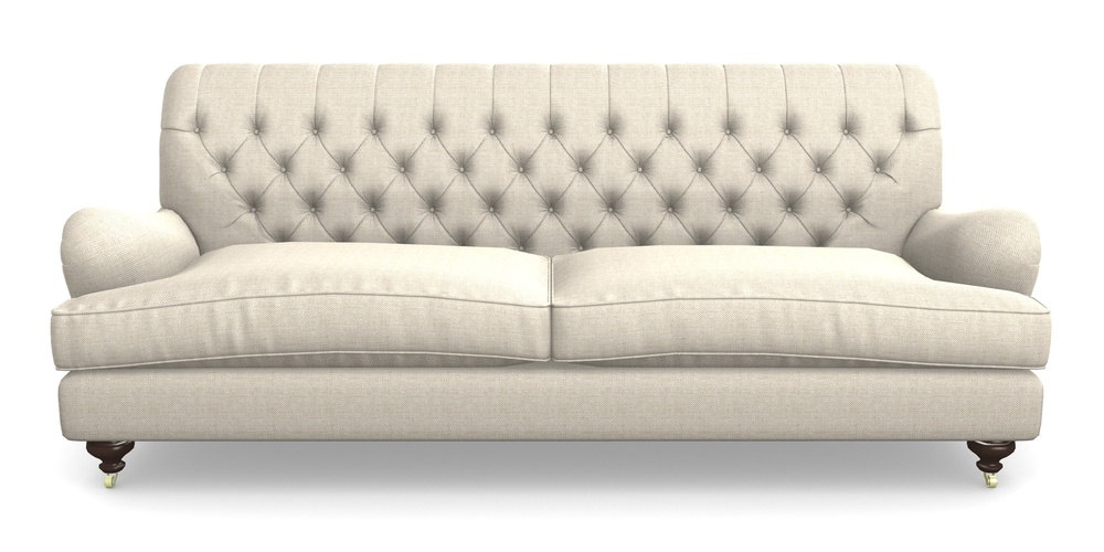 Product photograph of Chiddingfold 4 Seater Sofa In Sole Linen - Natural from Sofas and Stuff Limited