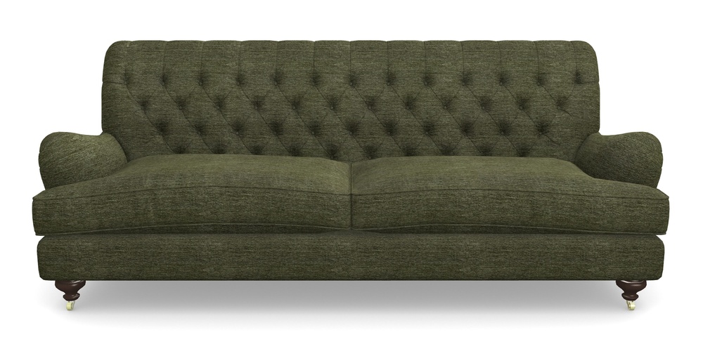 Product photograph of Chiddingfold 4 Seater Sofa In Textured Velvet - Lichen from Sofas and Stuff Limited