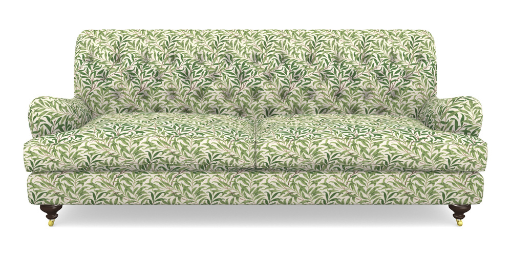 Product photograph of Chiddingfold 4 Seater Sofa In William Morris Collection - Willow Boughs - Leaf Green from Sofas and Stuff Limited