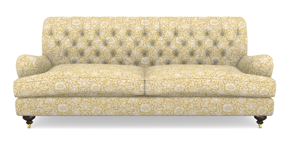 Product photograph of Chiddingfold 4 Seater Sofa In William Morris Collection - Mallow - Weld from Sofas and Stuff Limited