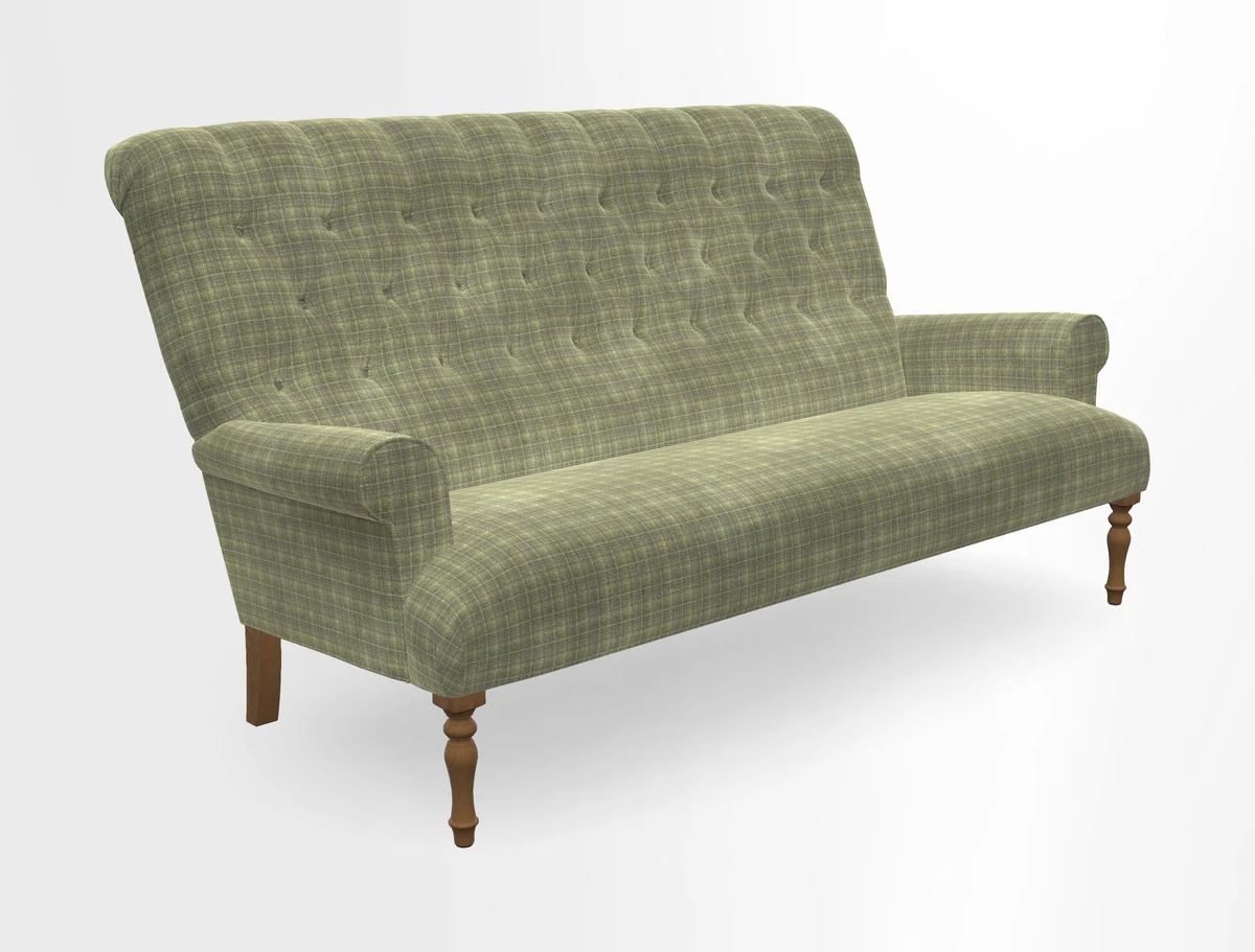 Chelsham 3 seater sofa in Two Tone Plain Biscuit