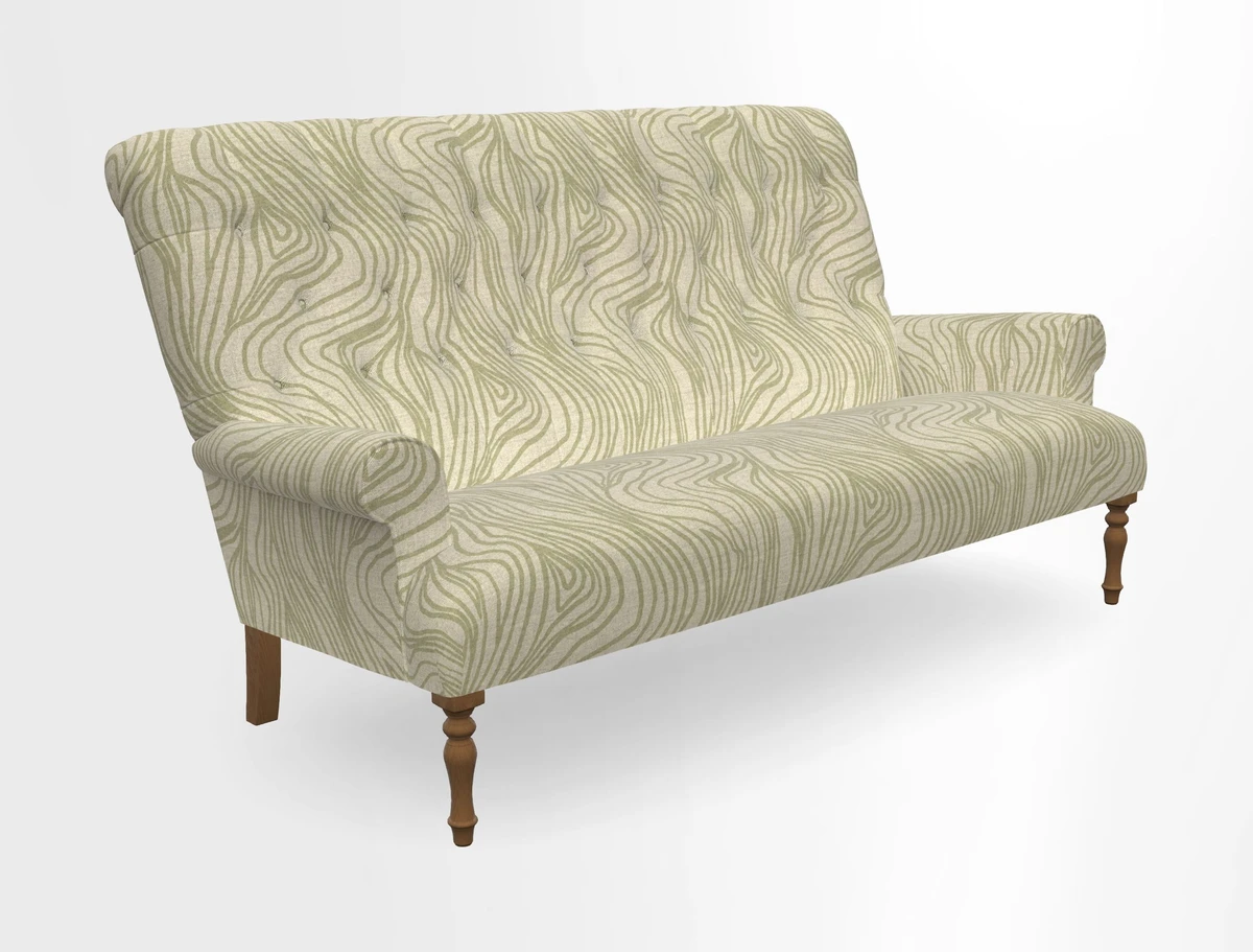 Chelsham 3 seater sofa in Two Tone Plain Biscuit