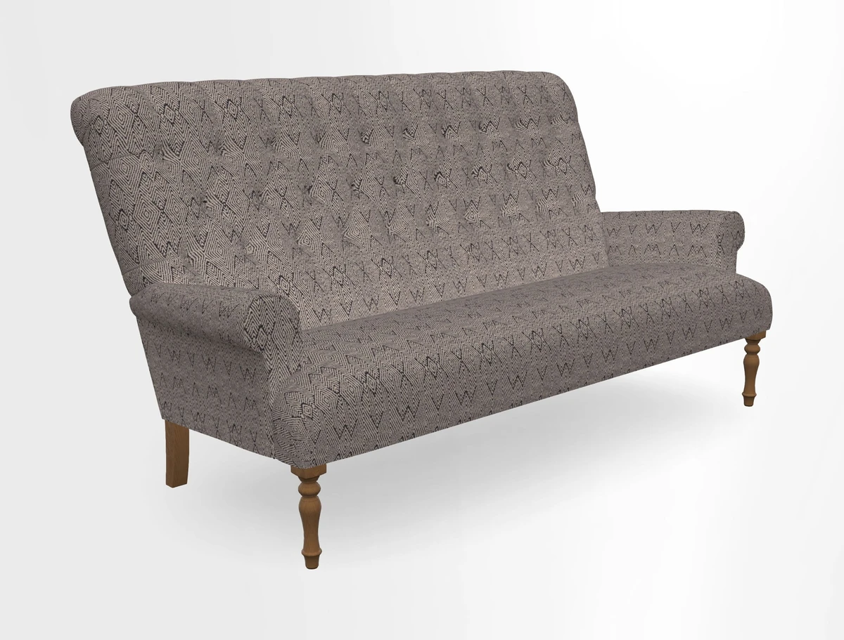 Chelsham 3 seater sofa in Two Tone Plain Biscuit