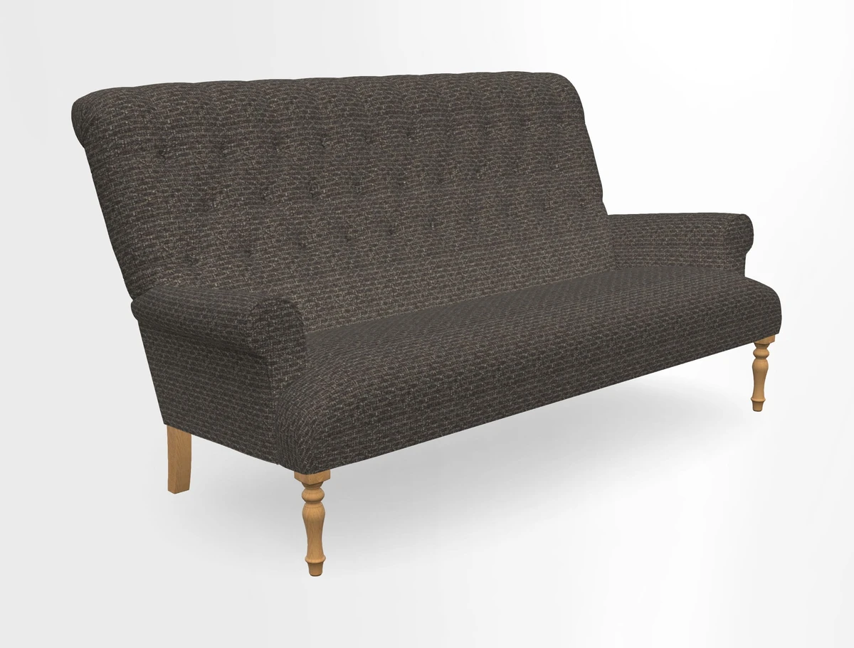 Chelsham 3 seater sofa in Two Tone Plain Biscuit