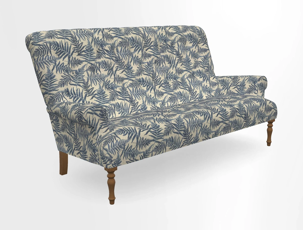 Chelsham 3 seater sofa in Two Tone Plain Biscuit