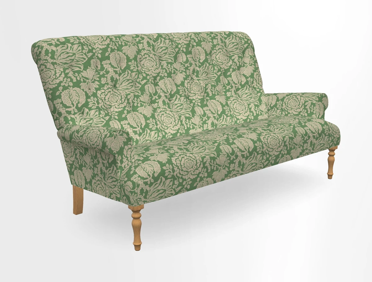 Chelsham 3 seater sofa in Two Tone Plain Biscuit