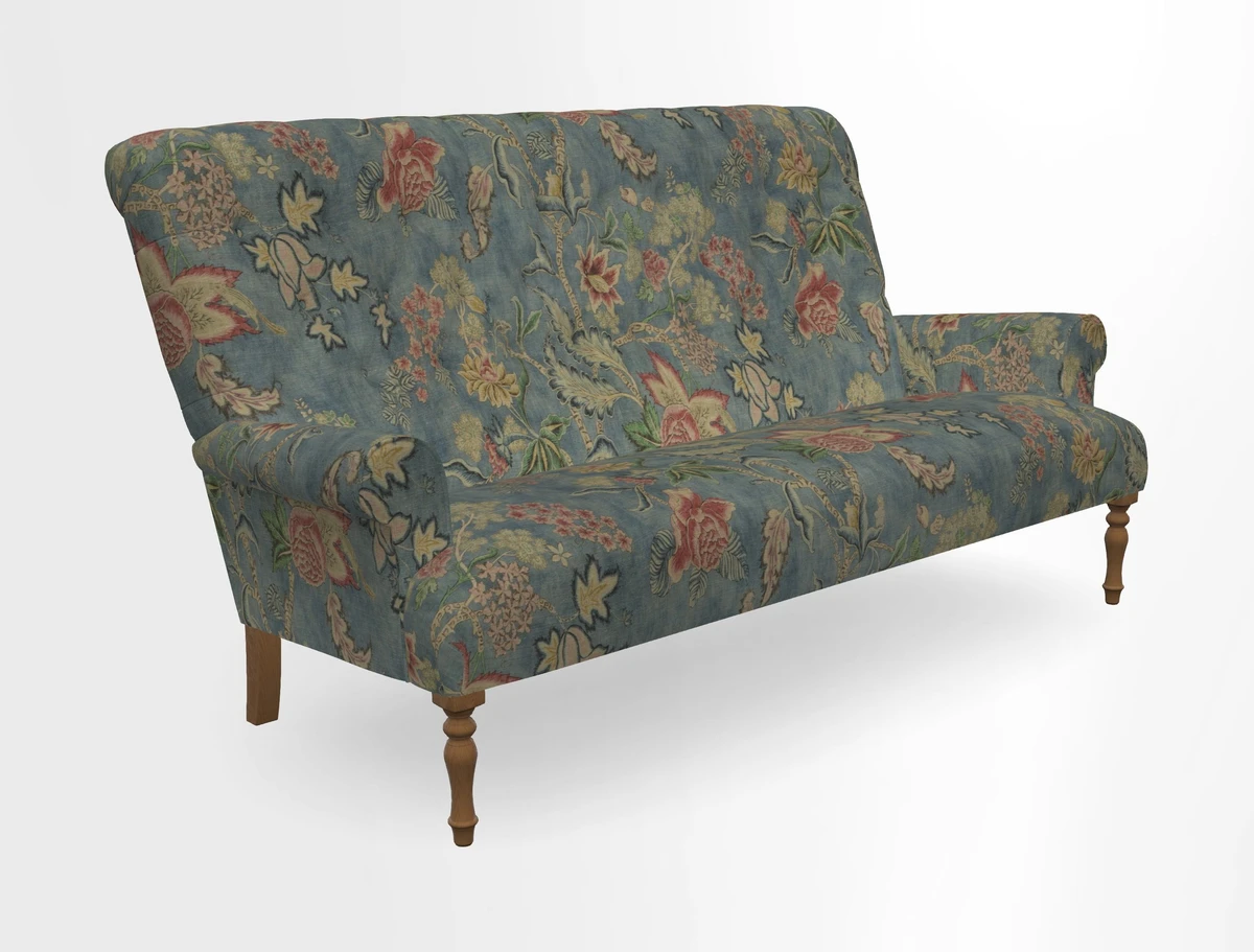 Chelsham 3 seater sofa in Two Tone Plain Biscuit