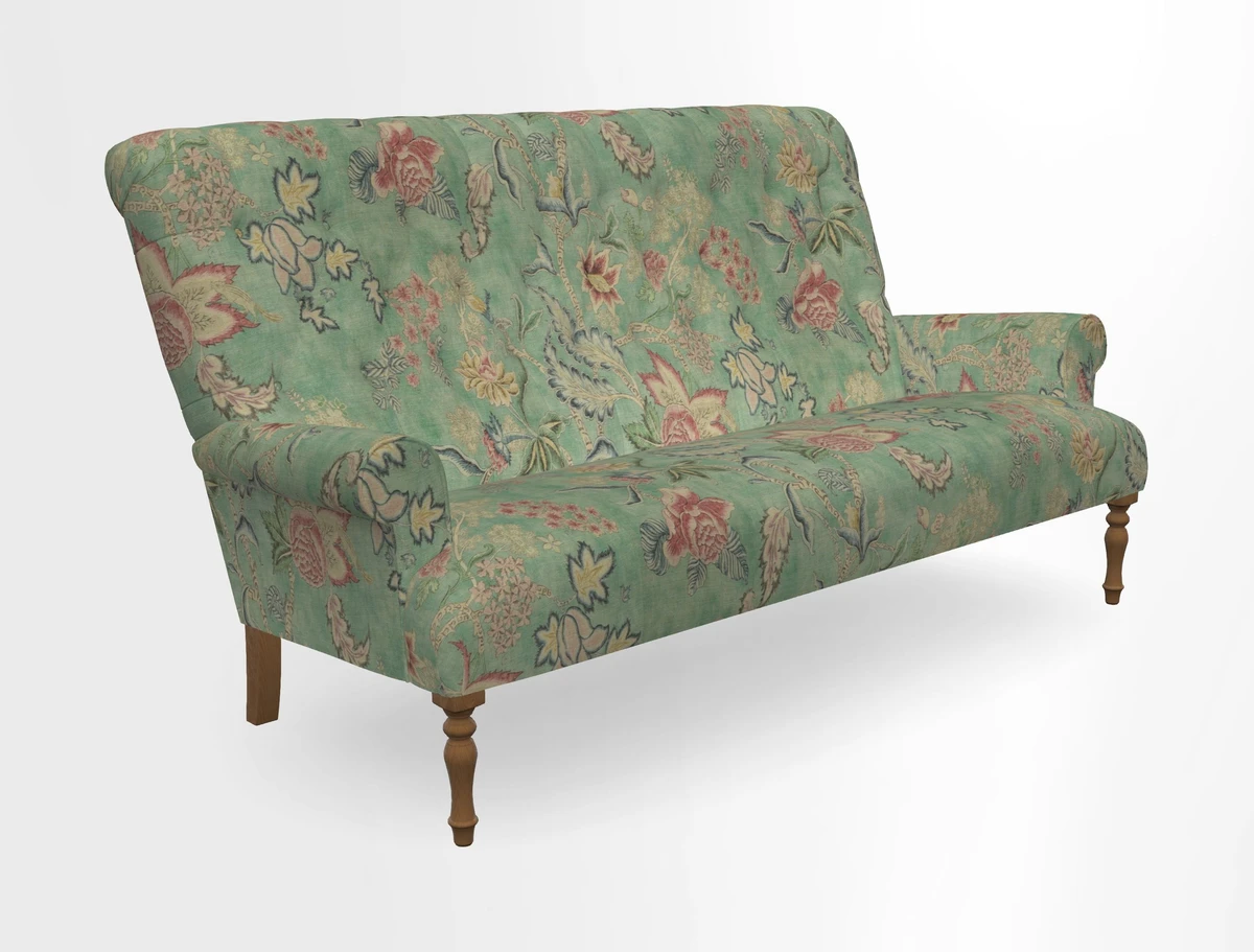 Chelsham 3 seater sofa in Two Tone Plain Biscuit