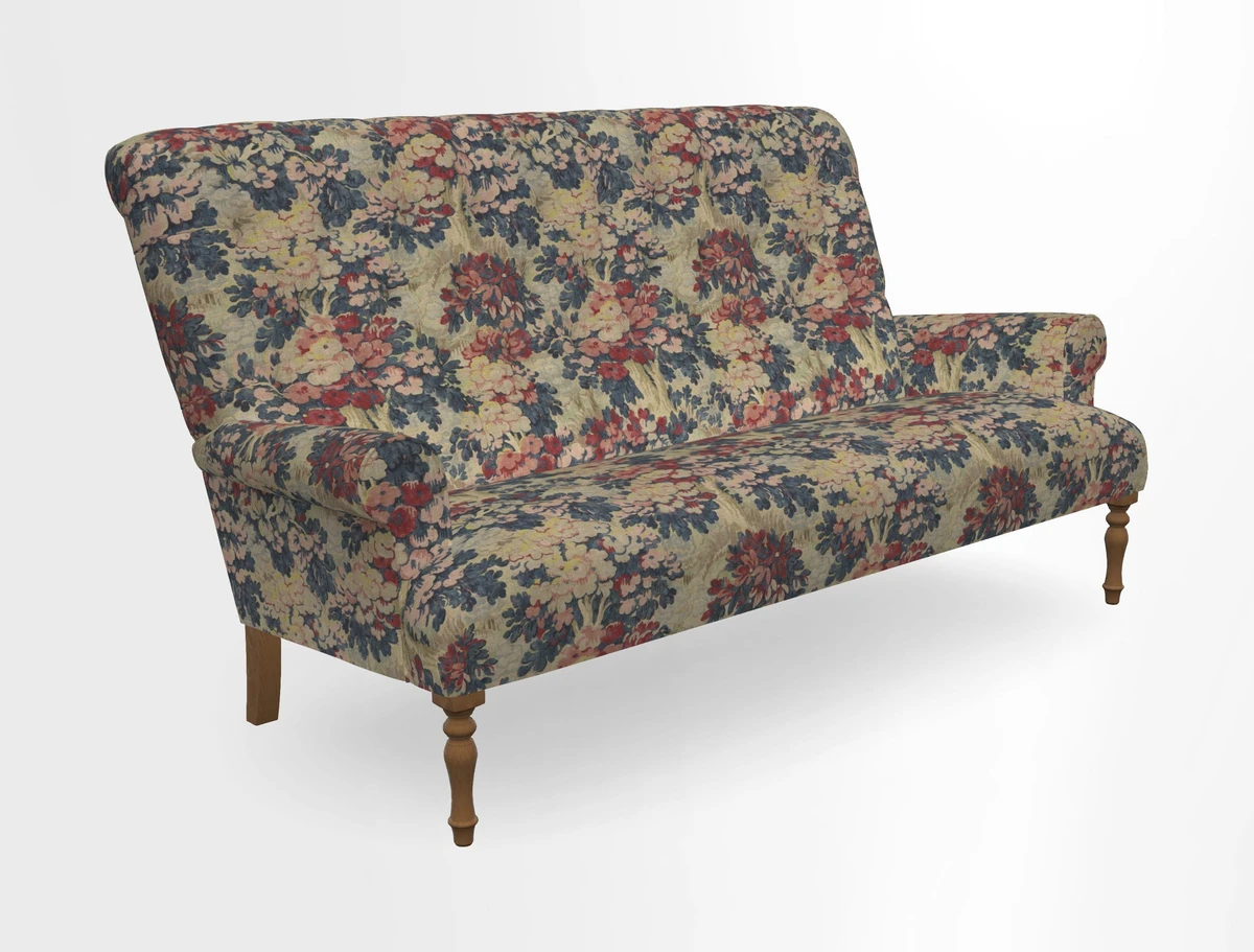 Chelsham 3 seater sofa in Two Tone Plain Biscuit