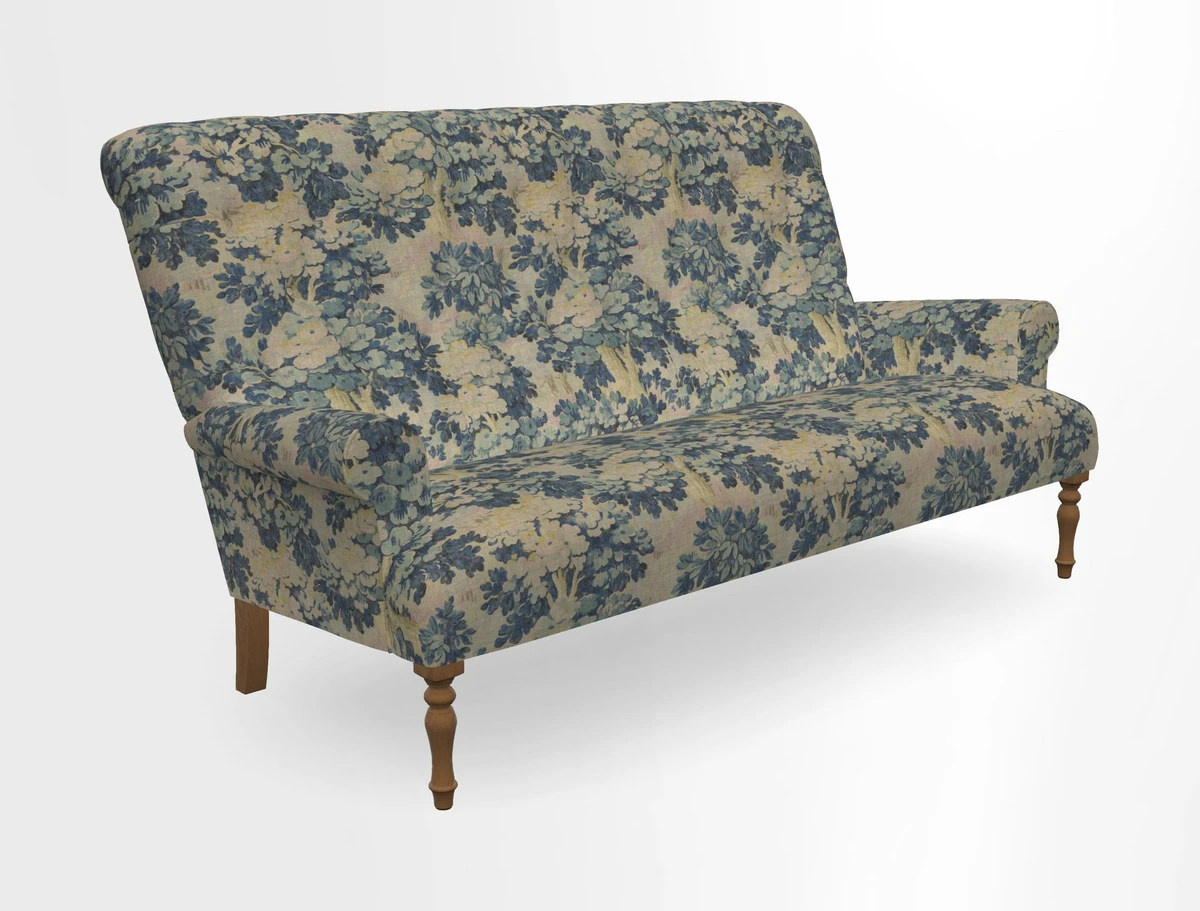 Chelsham 3 seater sofa in Two Tone Plain Biscuit