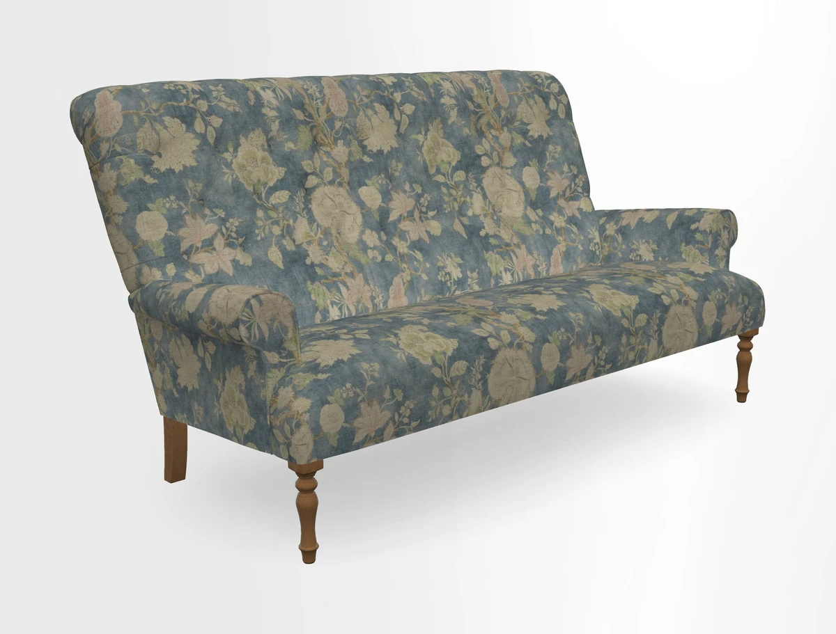 Chelsham 3 seater sofa in Two Tone Plain Biscuit