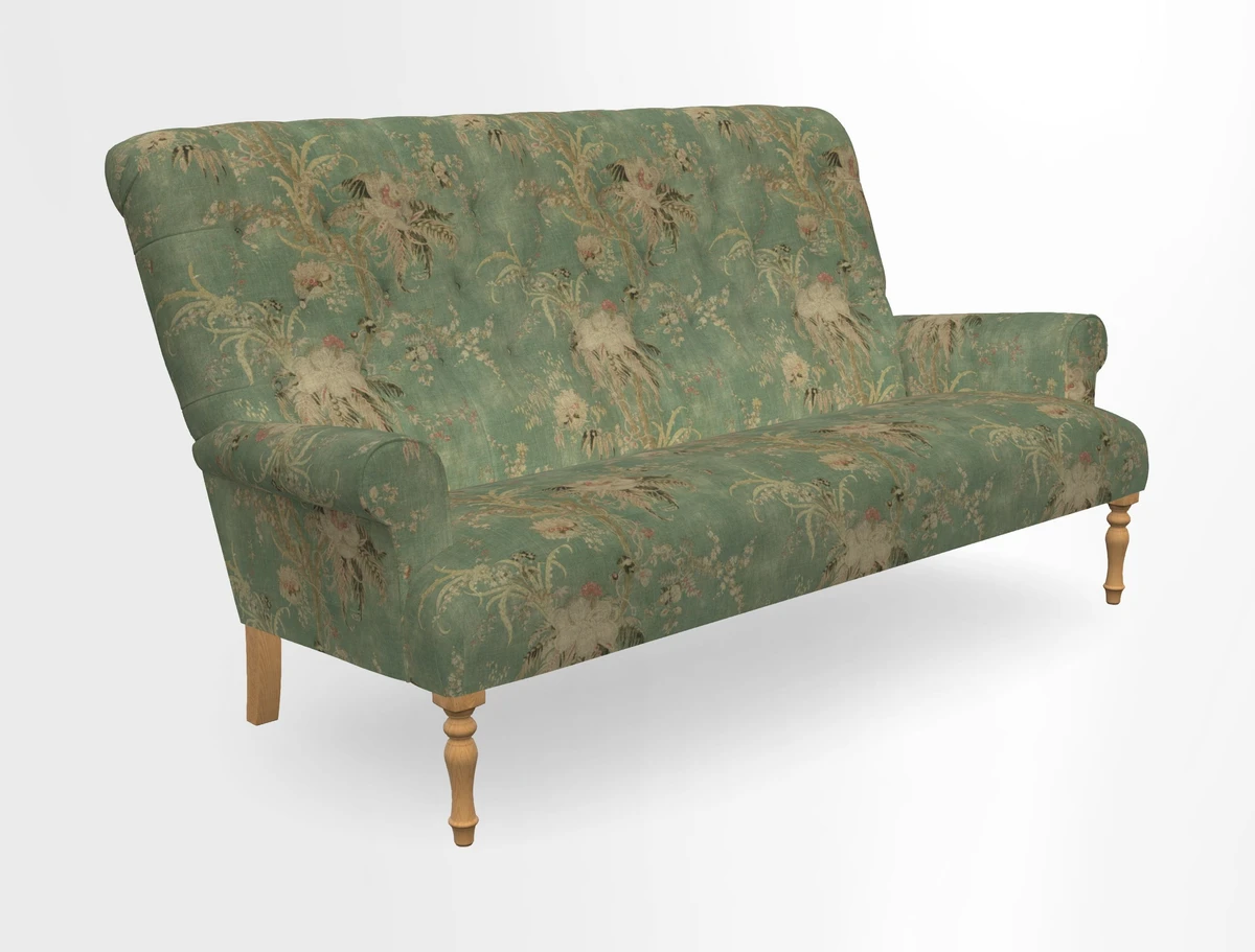 Chelsham 3 seater sofa in Two Tone Plain Biscuit