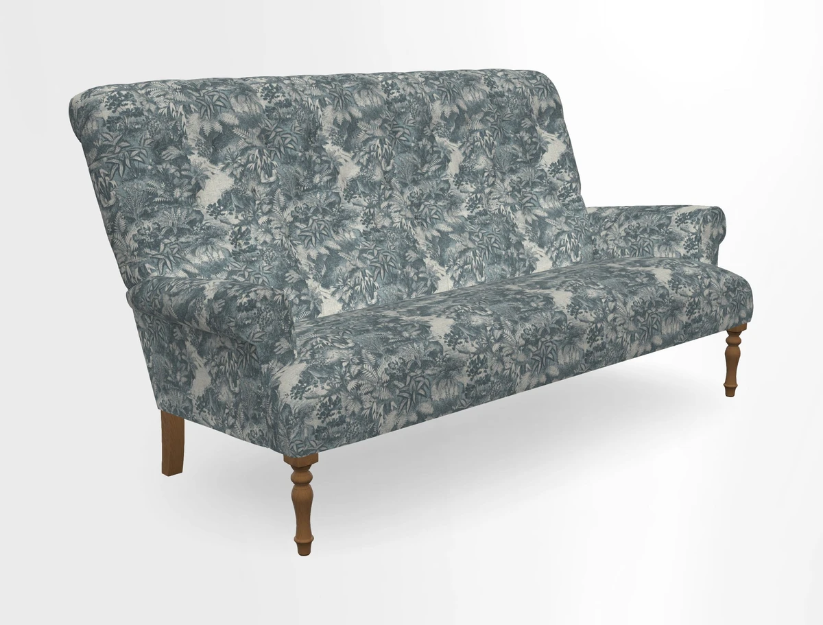 Chelsham 3 seater sofa in Two Tone Plain Biscuit