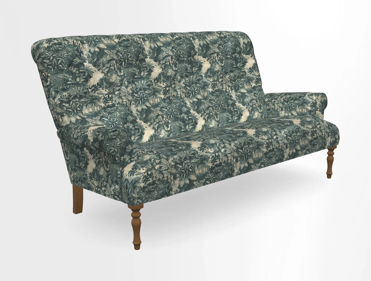 Chelsham 3 seater sofa in Two Tone Plain Biscuit