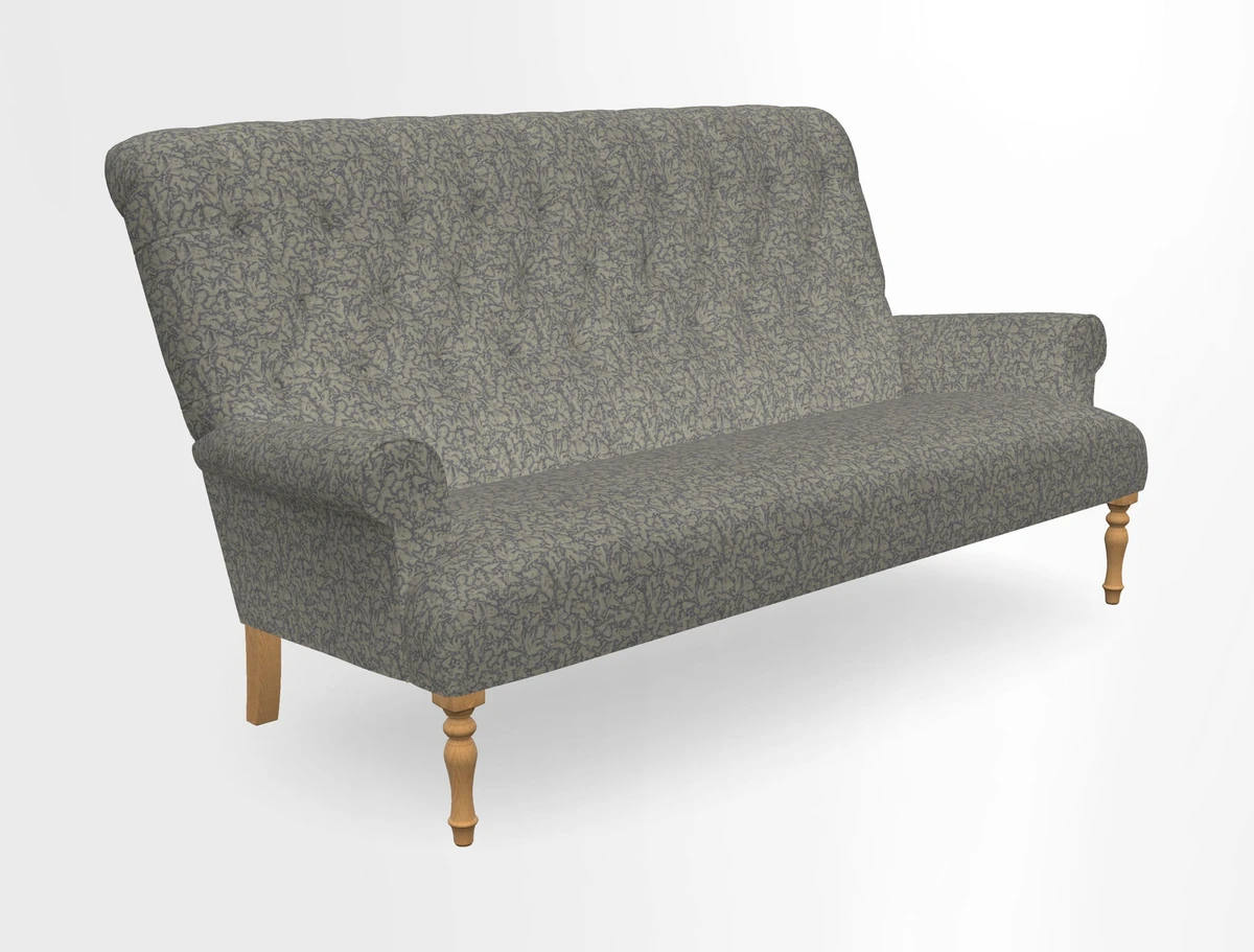Chelsham 3 seater sofa in Two Tone Plain Biscuit