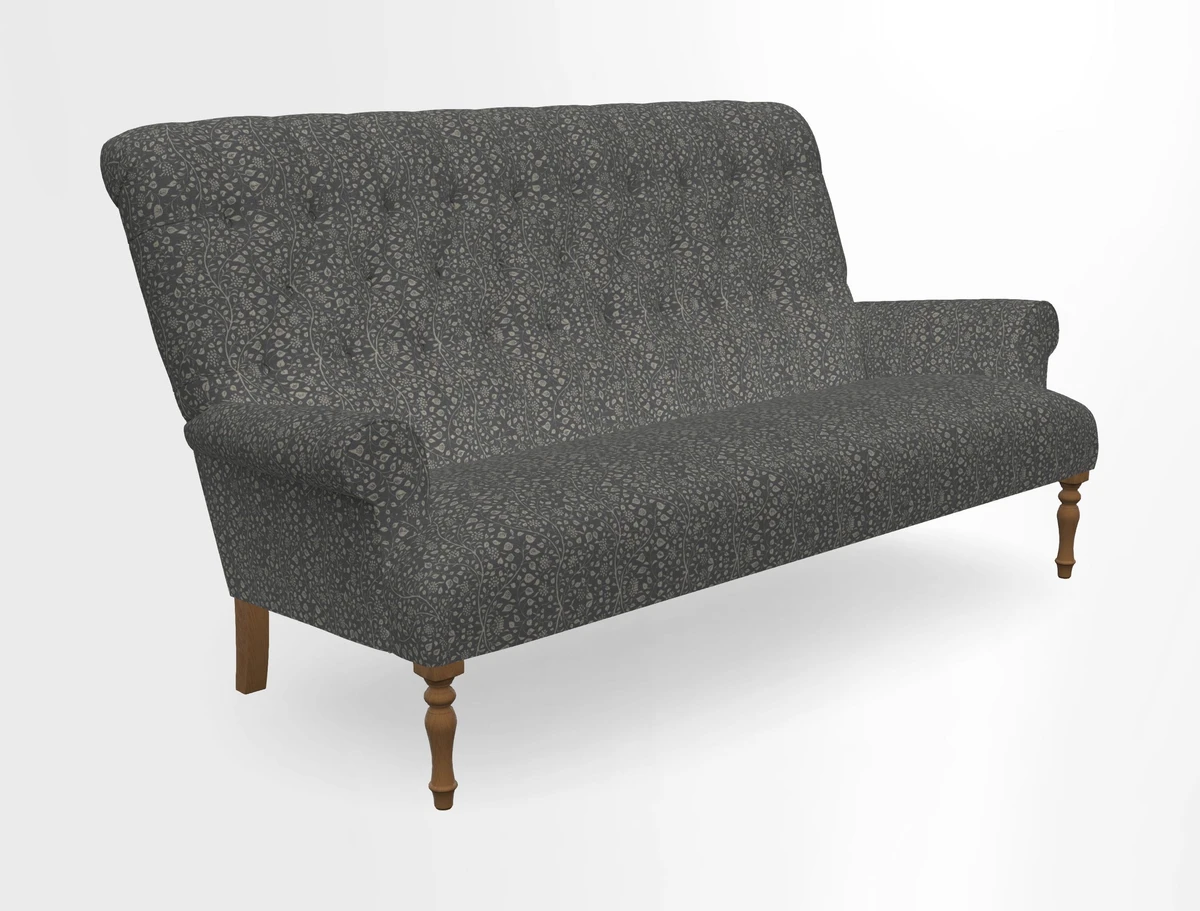 Chelsham 3 seater sofa in Two Tone Plain Biscuit
