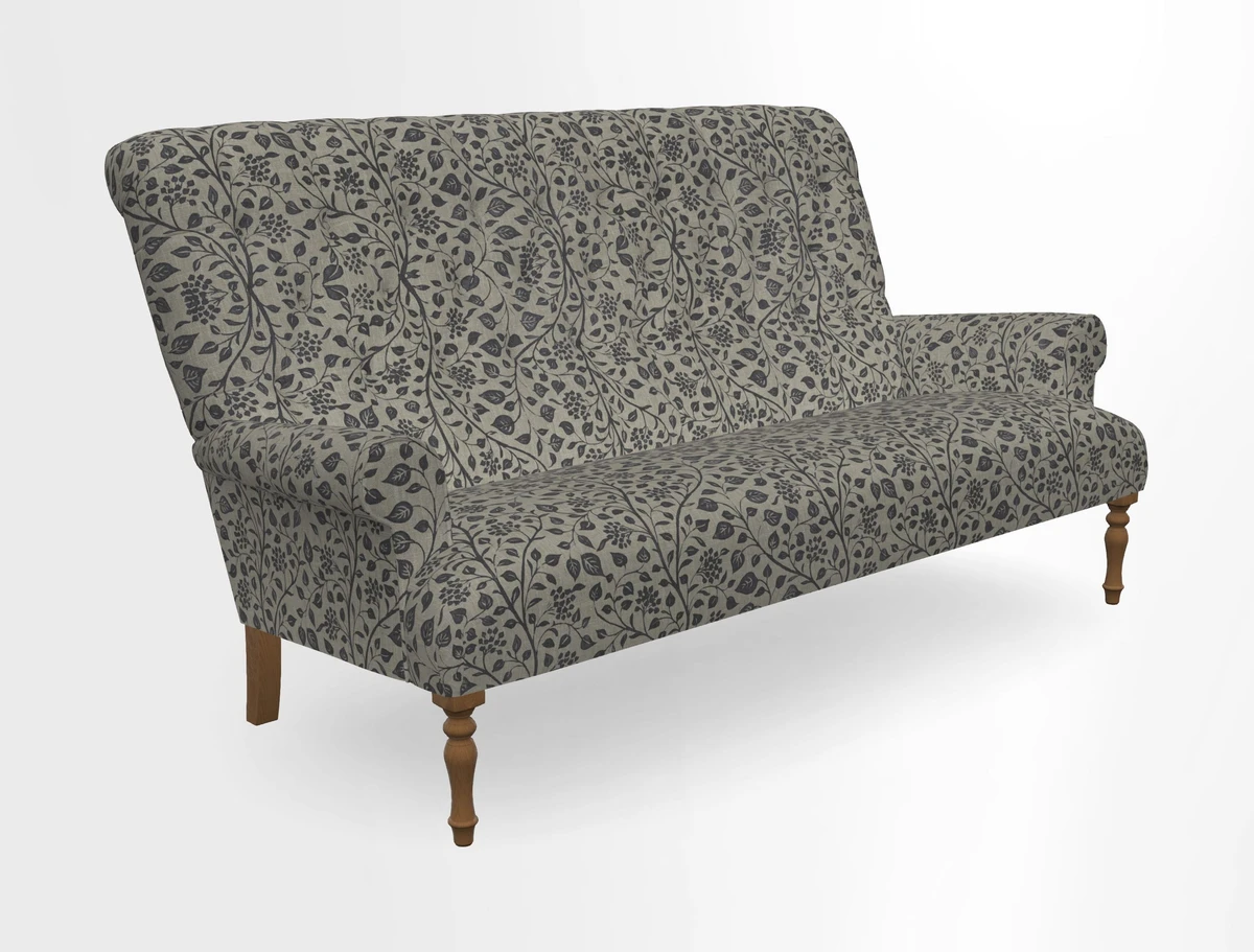 Chelsham 3 seater sofa in Two Tone Plain Biscuit