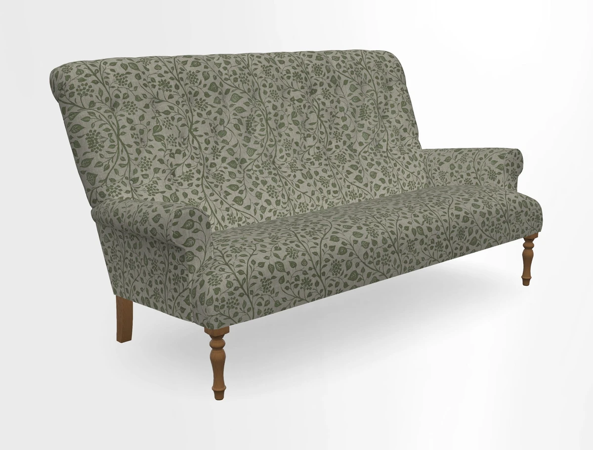 Chelsham 3 seater sofa in Two Tone Plain Biscuit