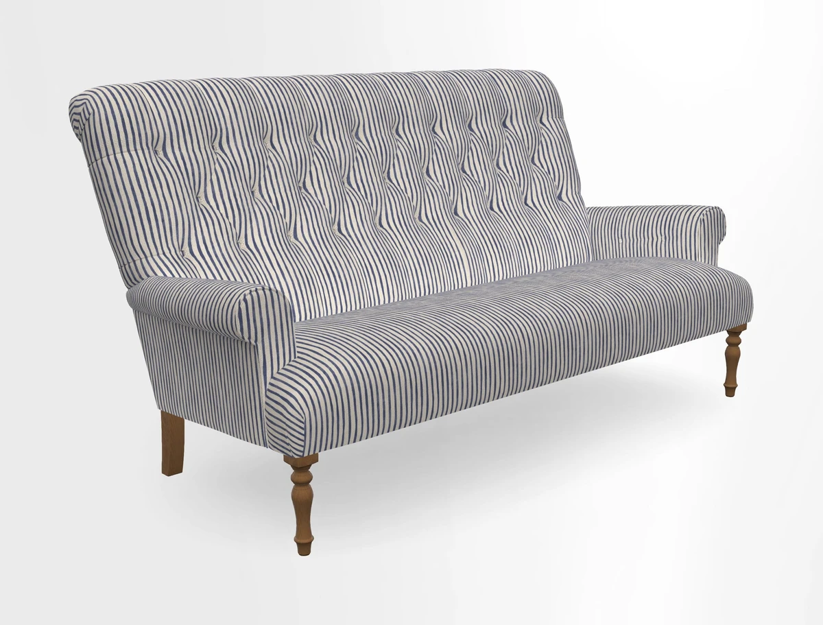 Chelsham 3 seater sofa in Two Tone Plain Biscuit